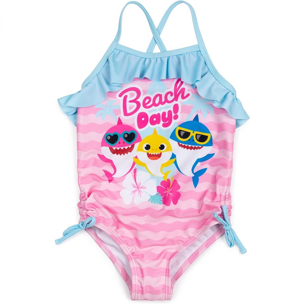Toddler Girls Sz 4T Baby Shark Bathing Suit